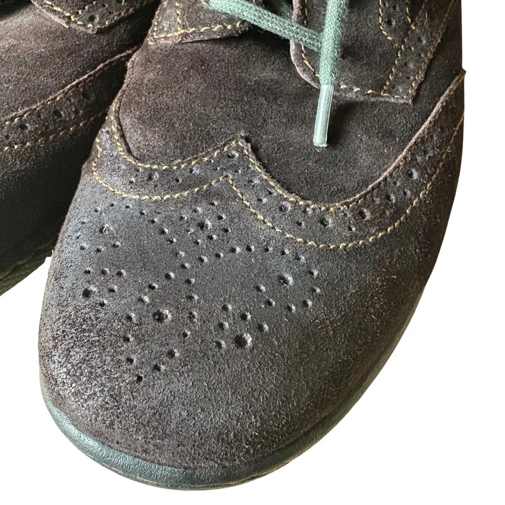 Born • Men's Brown Suede‎ Oxford Shoes